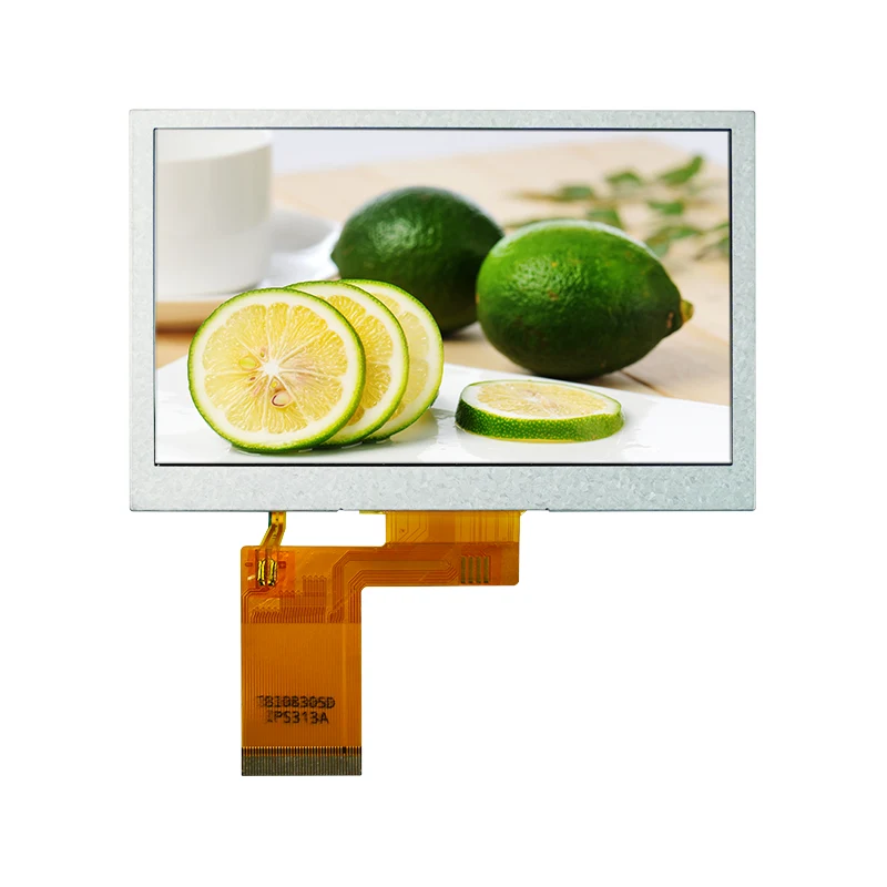 4.3 'Transmissiv IPS -farve TFT LCD -displaymodul